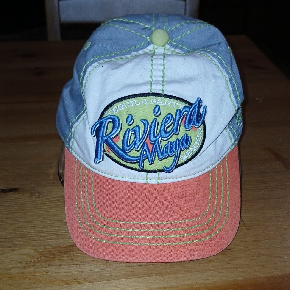 Riviera Maya Embroidered Cap